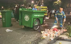 Đêm giao thừa vất vả của công nhân vệ sinh môi trường