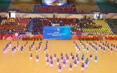 Hơn 2000 học sinh ở Hà Nội tham gia Hội khỏe Phù Đổng