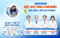 Tư vấn trực tuyến: “Đột quỵ mùa cuối năm - Tầm soát, cấp cứu ở đâu?”