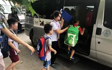 Đề xuất xe chở học sinh phải có còi báo động nếu học sinh bị bỏ quên