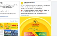Đề nghị ngăn chặn thông tin nhà xe Thành Bưởi chạy lại