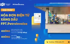 Giải bài toán xuất hoá đơn bán lẻ xăng dầu