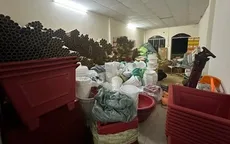 Phát hiện nửa tấn tiền chất thuốc nổ sản xuất pháo trái phép tại 1 căn nhà