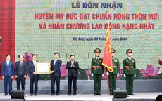Huyện Mỹ Đức đạt chuẩn nông thôn mới và đón nhận Huân chương Lao động hạng Nhất