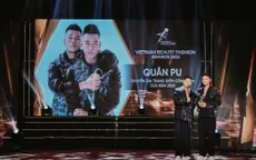 Vietnam Beauty Fashion Awards 2023 trao giải Chuyên gia trang điểm của năm cho Quân Nguyễn - Pu Lê