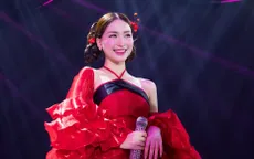 Hoà Minzy đi giày "cà kheo" bao nhiêu cm trong Hoa Xuân Ca 2024?