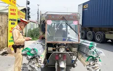 Nguy cơ mất an toàn từ xe tự chế chở hàng cồng kềnh