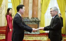 Chủ tịch nước Võ Văn Thưởng tiếp Đại sứ các nước trình Quốc thư và chào từ biệt