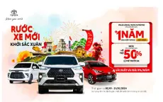 Đón quà năm mới 2024 cùng Toyota Việt Nam với ưu đãi cực khủng