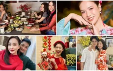 Sao Việt tưng bừng đón Tết, gửi lời chúc tới người hâm mộ
