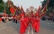 Khai hội đền Hai Bà Trưng với chương trình nghệ thuật "Âm vang Mê Linh"