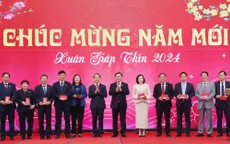 Chủ tịch Quốc hội Vương Đình Huệ gặp mặt, chúc Tết một số cơ quan