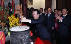Chủ tịch nước Võ Văn Thưởng dâng hương tưởng niệm Đức vua An Dương Vương