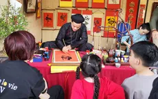 Nét đẹp văn hóa xin chữ đầu năm