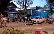 Đi ngược chiều trên Quốc lộ 1, người phụ nữ bị xe tải đâm tử vong