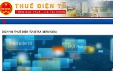 Đa lợi ích nộp thuế điện tử
