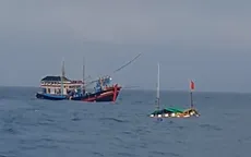 Tàu hàng đâm chìm tàu cá ở Quảng Ngãi, 1 người chết, 2 người mất tích