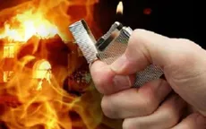 Tài xế xe ôm đổ xăng lên đầu tình địch, đốt giữa quán bia