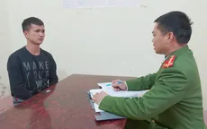 Nam thanh niên dùng ma túy đâm xe khiến một cảnh sát cơ động bị thương