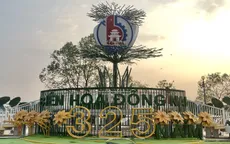 Đường hoa Tết Nguyễn Văn Trị 2024 ghi dấu 325 năm Biên Hòa - Đồng Nai