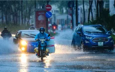 Không khí lạnh gây mưa rào ở miền Bắc, trời chuyển rét