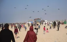 Thêm nhiều hàng viện trợ được thả xuống Dải Gaza