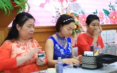 “Trang điểm không gương” cho phụ nữ khiếm thị