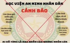 Giả mạo Học viện An ninh nhân dân để lừa đảo