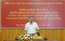 Đại tướng Tô Lâm, Bộ trưởng Bộ Công an làm việc tại Tây Ninh