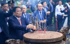 Thủ tướng Phạm Minh Chính dâng hương tưởng nhớ các Vua Hùng
