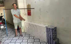 Bắt quả tang người đàn ông mua bán hơn 3.400 bao thuốc lá nhập lậu