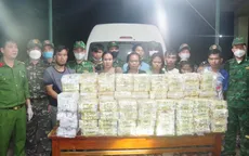 Triệt phá đường dây vận chuyển 100 kg ma túy từ Lào sang Việt Nam