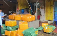Hà Nội: Thu giữ hơn 1 tấn nầm lợn, đùi gà đông lạnh không rõ nguồn gốc