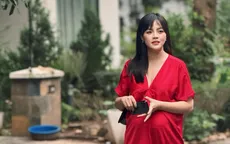 Thu Quỳnh khoe sắc rạng rỡ ở tháng cuối thai kỳ
