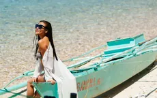 Thúy Diễm nghỉ xả hơi sau lịch trình quay phim bận rộn