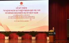 Lễ kỷ niệm 70 năm ngày ký Hiệp định Geneve về đình chỉ chiến sự ở Việt Nam