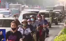 Cửa ngõ phía Tây TP Hồ Chí Minh tấp nập người dân về quê nghỉ lễ