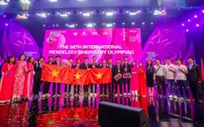 Cả 10 học sinh Việt Nam giành huy chương Olympic Hóa học quốc tế Mendeleev 2024