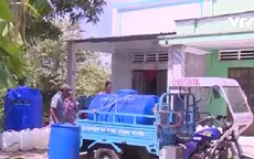 Những giọt nước nghĩa tình giữa mùa hạn mặn khốc liệt