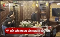 Đoàn làm phim vỗ tay chúc mừng khi kết thúc phân cảnh khiến Quang Sự khó thở
