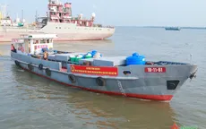 Xuất quân hỗ trợ nước sinh hoạt cho người dân tỉnh Cà Mau