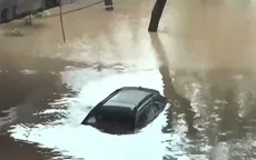 Mưa lớn gây ngập sâu tại Trung Quốc