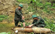 Hủy nổ quả bom nặng 226 kg sót lại sau chiến tranh