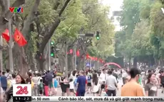 Người dân Thủ Đô tận hưởng ngày cuối nghỉ lễ 30/4, 1/5 trong thời tiết mát mẻ