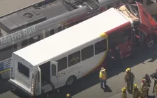 Va chạm giữa tàu điện và xe bus ở Mỹ, ít nhất 55 người bị thương