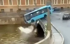 Xe bus rơi xuống sông tại Nga, ít nhất 3 người thiệt mạng
