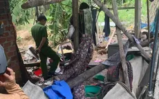 Hai bố con thương vong sau tiếng nổ lớn