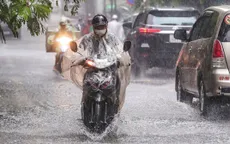 Nhiều khu vực xuất hiện mưa dông, có nơi mưa rất to