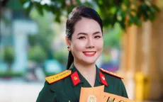 Tân Nhàn, Tự Long đến cổ vũ cô trò Lương Nguyệt Anh