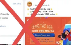 Làm cộng tác viên online, người đàn ông bị lừa hơn 2 tỷ đồng
